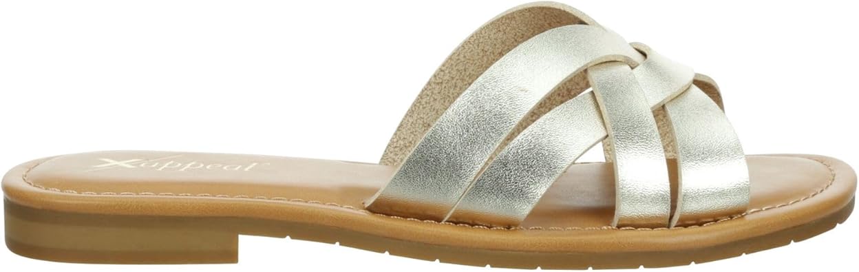 Andie - Strappy Slip-On H-Band Flat Slide Sandals       
