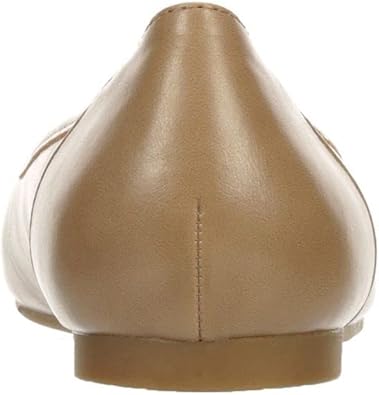 Danica - Classic Round Toe Faux Leather Ballet Flats       