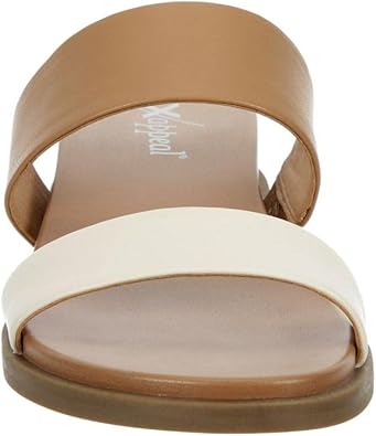 Edith - Casual Two Strap Slip-On Slide Sandals       