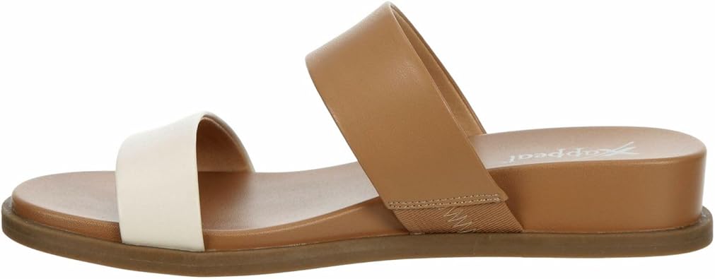 Edith - Casual Two Strap Slip-On Slide Sandals       