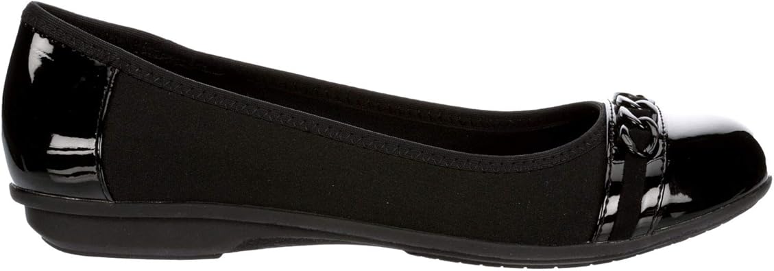 Faye - Slip-on Round Toe Accented Dress Ballet Flats       