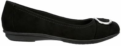 Francesca - Closed Round Toe Slip-On Faux Suede Ballet Flats       
