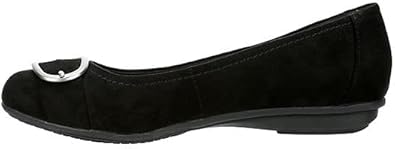 Francesca - Closed Round Toe Slip-On Faux Suede Ballet Flats       