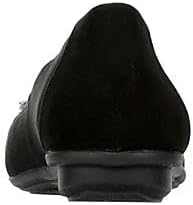Francesca - Closed Round Toe Slip-On Faux Suede Ballet Flats       