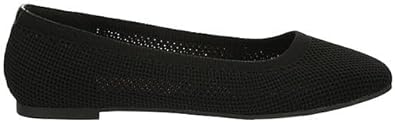 Milani - Square Toe Perforated Slip-On Ballet Flats       