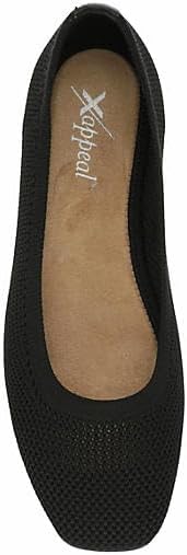 Milani - Square Toe Perforated Slip-On Ballet Flats       