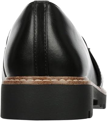 Nellie - Chunky Lug Sole Two-Tone Penny Loafers       