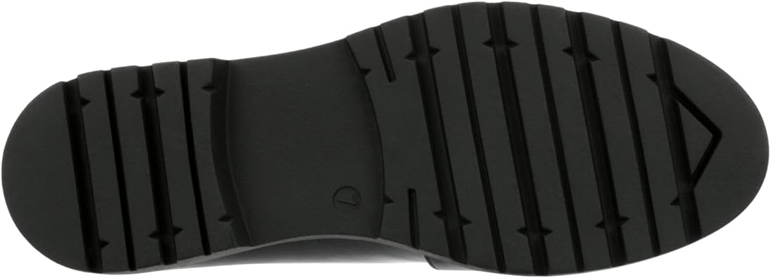 Nellie - Chunky Lug Sole Two-Tone Penny Loafers       