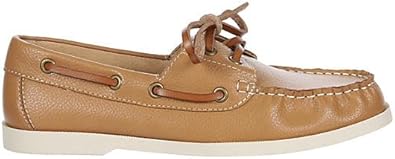 Palmer - Closed Toe Leather Lace-Up Boat Shoes       