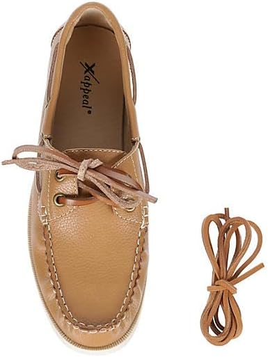 Palmer - Closed Toe Leather Lace-Up Boat Shoes       
