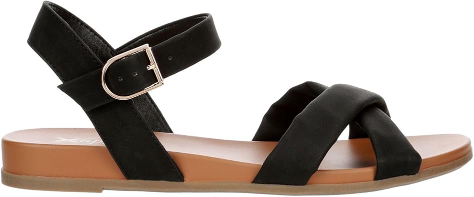 Rayna - Strappy Open Toe Casual Flat Sandals       
