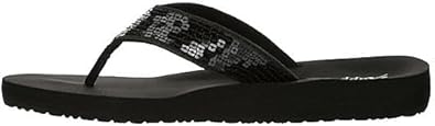 Samantha - Slip-On Sequins Thong Summer Flip Flop Sandals       