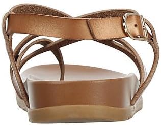 Violette - Open Toe Euro Strappy Summer Flat Sandals       