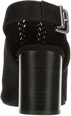 Zella - Peep Toe Cut Out Block Heeled Sandal Booties       